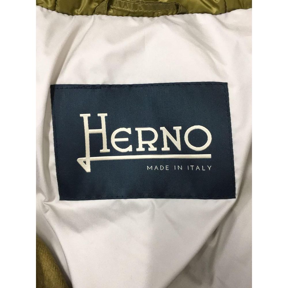 Herno Grüne Seidenjacke