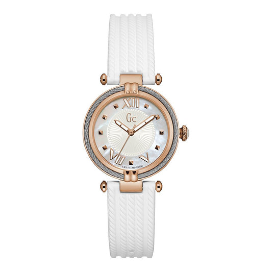 GC Synthetische Armbanduhr in Weiß
