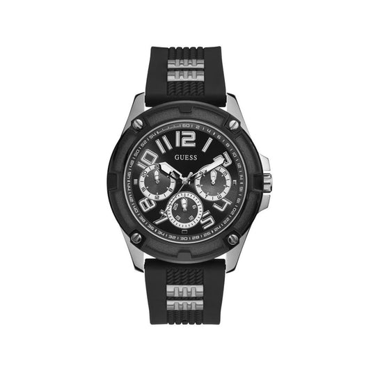 Guess Schwarze Synthetik Sportuhr