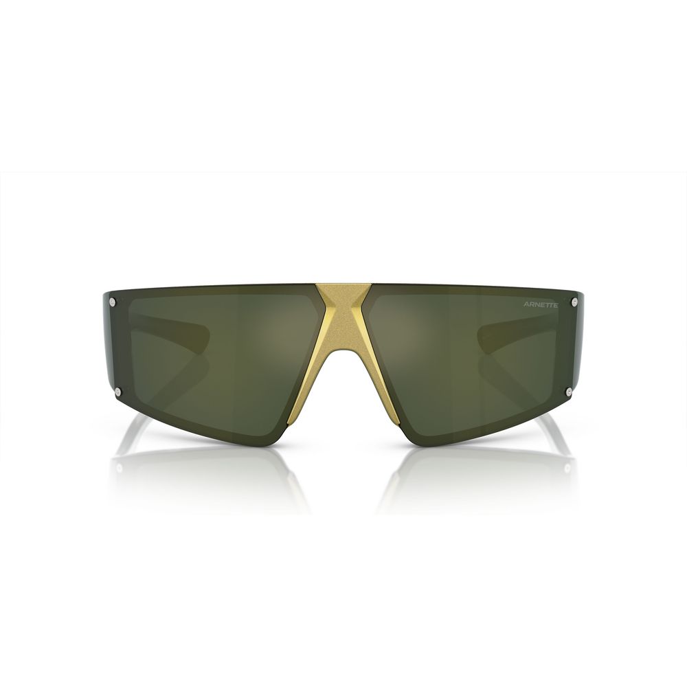 Arnette Goldfarbene Harz-Sonnenbrille