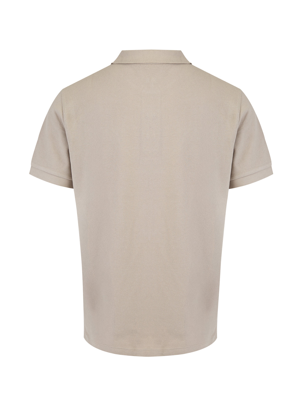Burberry Polohemd mit Kragen aus Baumwolle in hellem Stein