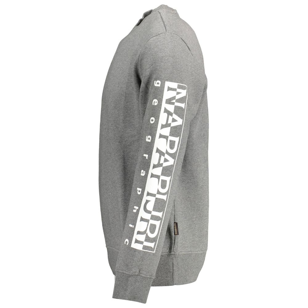 Napapijri Brauner Baumwollpullover für Männer