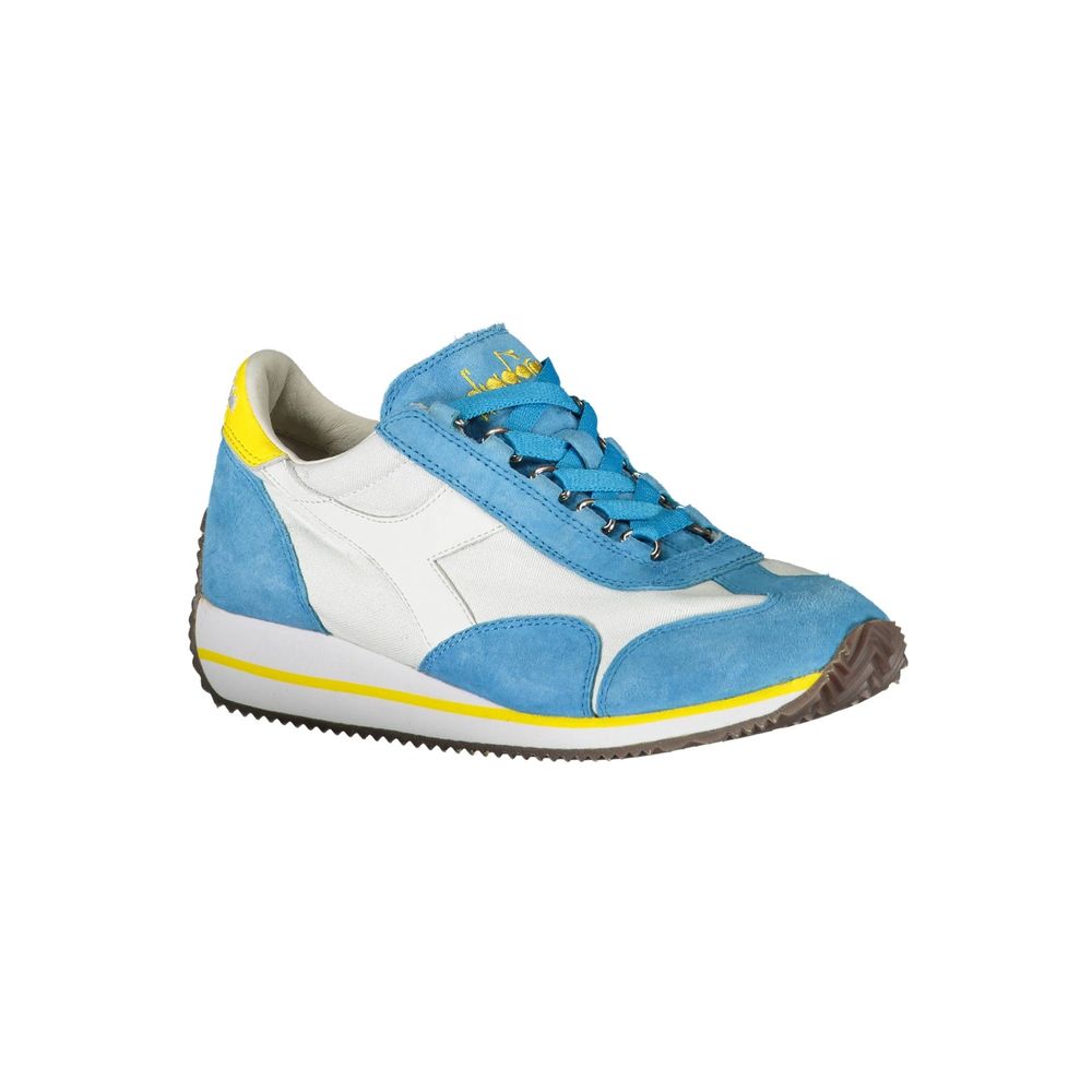 Diadora Hellblaue Leder Damen Sneaker