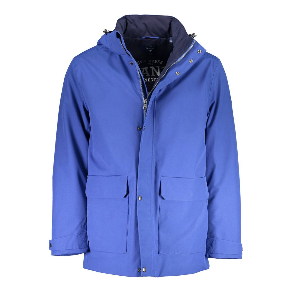 Gant Blaue Baumwolle Männer Jacke