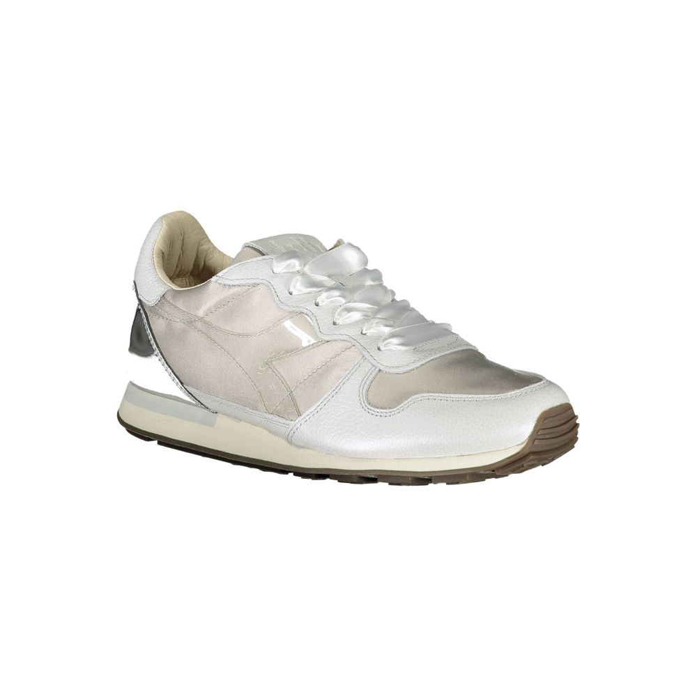 Diadora Graue Leder Damen Sneaker