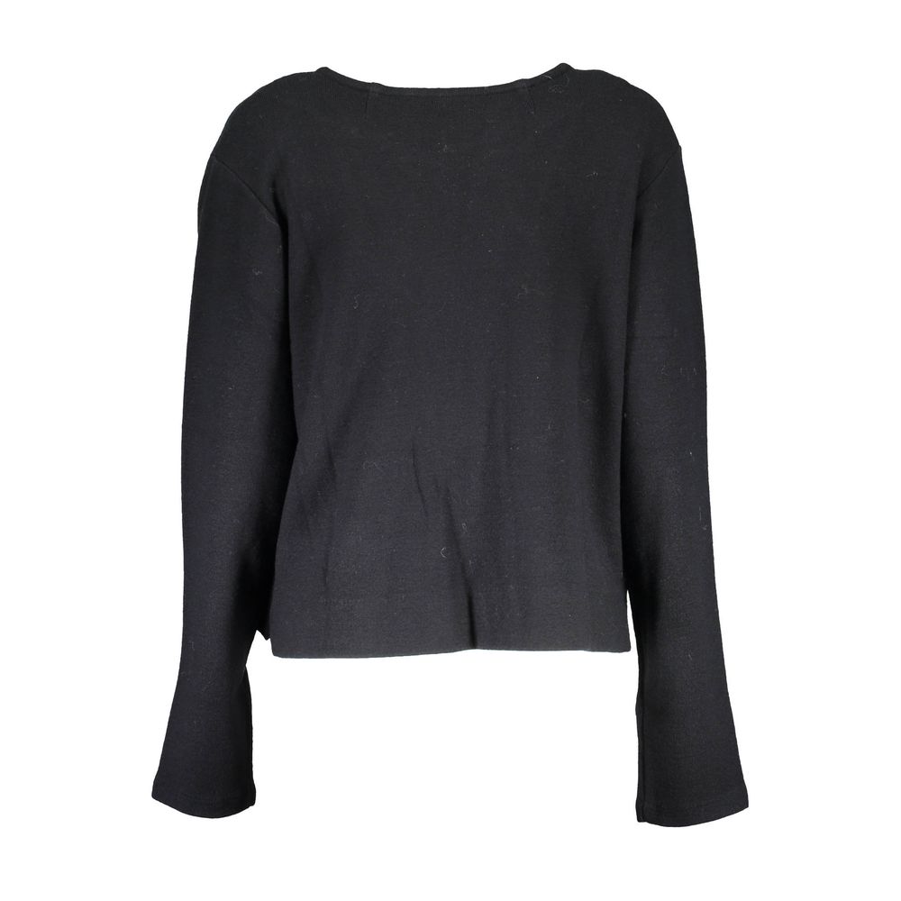 Gant Schwarze Strickjacke aus Wolle für Frauen