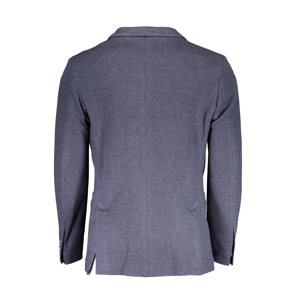 Gant Blaue Baumwolle Männer Jacke