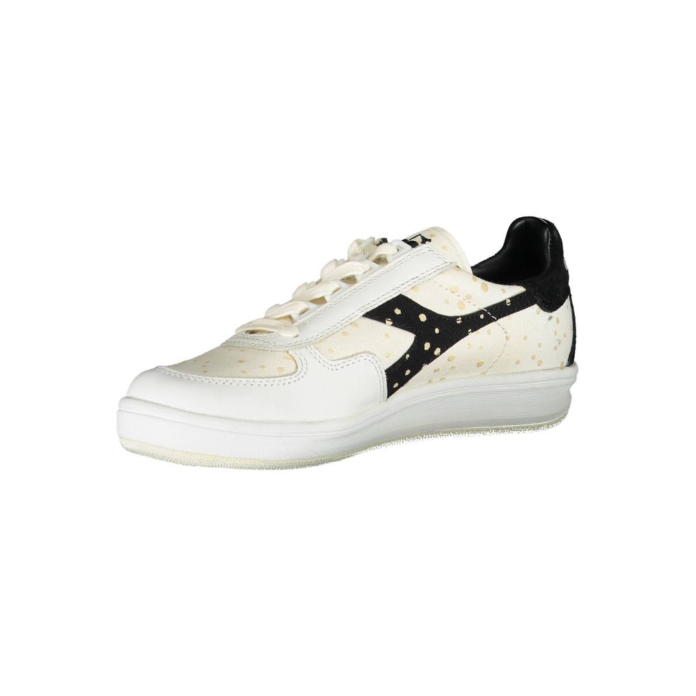 Diadora Weißes Leder Damen Sneaker
