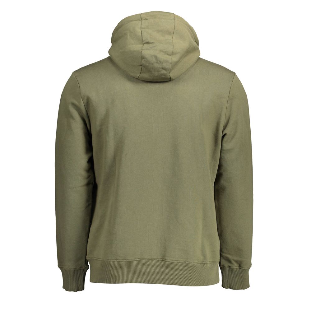Napapijri Grüner Baumwollpullover für Männer
