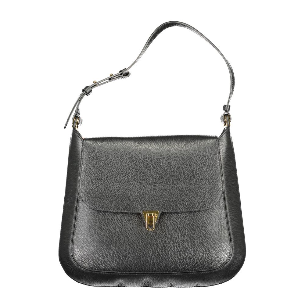 Coccinelle Schwarzes Leder Frauen Handtasche