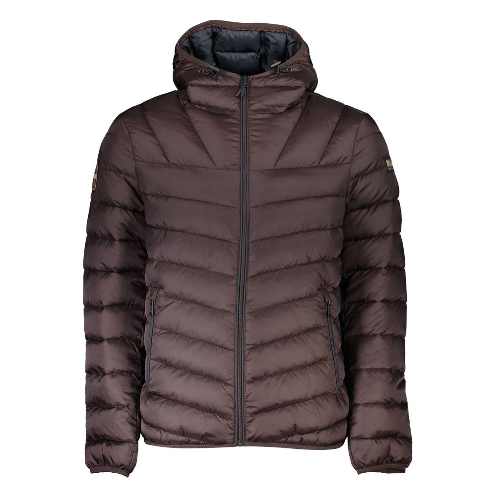 Napapijri Braune Polyamid Herren Jacke