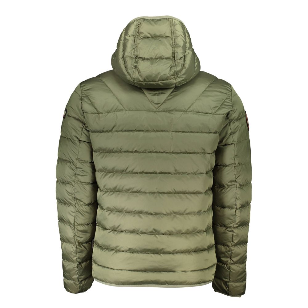 Napapijri Grüne Polyamid Herren Jacke