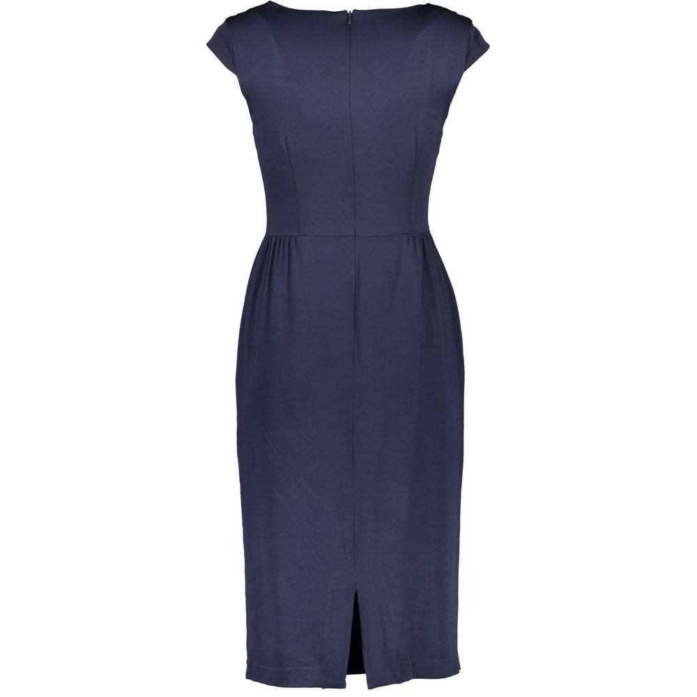 Gant Blaues Elastan-Kleid