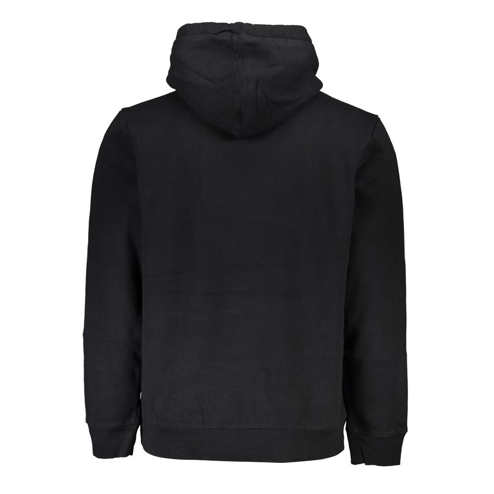Napapijri Schwarzer Baumwollpullover für Männer