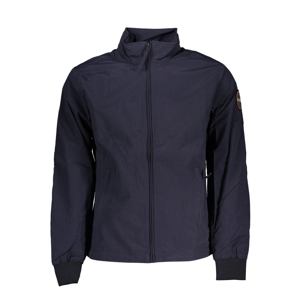 Napapijri Elegante wasserdichte Sportjacke mit kontrastierenden Details