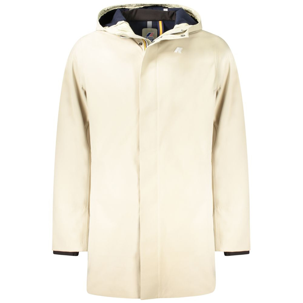 K-WAY Beige Polyester Männer Jacke