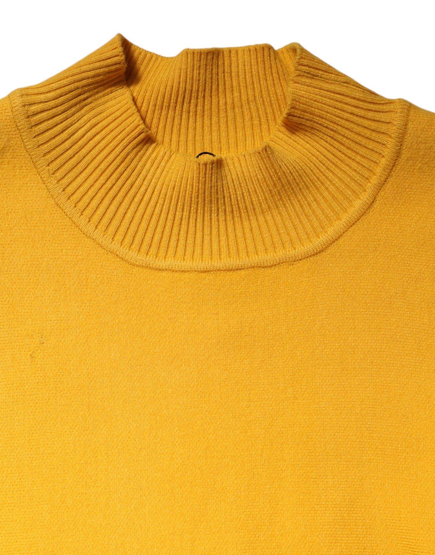 SIGNS Gelb gestreifter langärmeliger Pullover Pullover