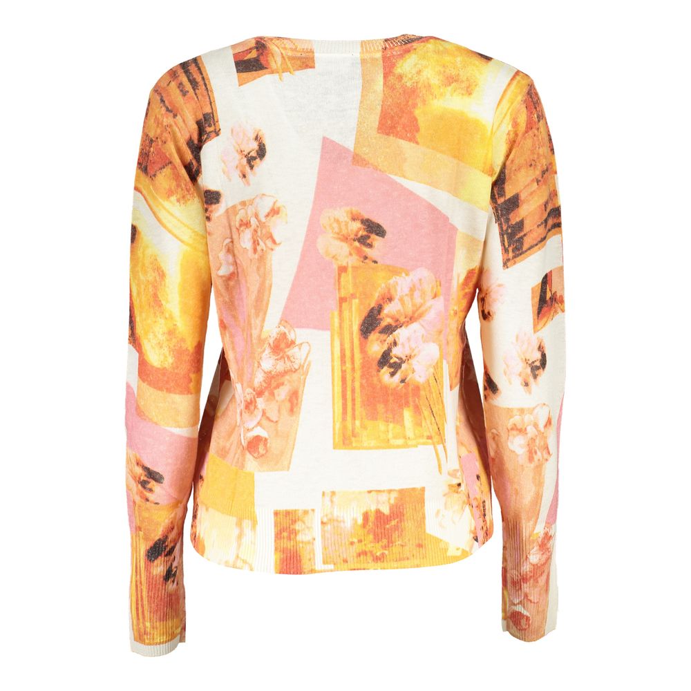 Desigual Hochgeschlossener Pullover mit Kontrastdetails