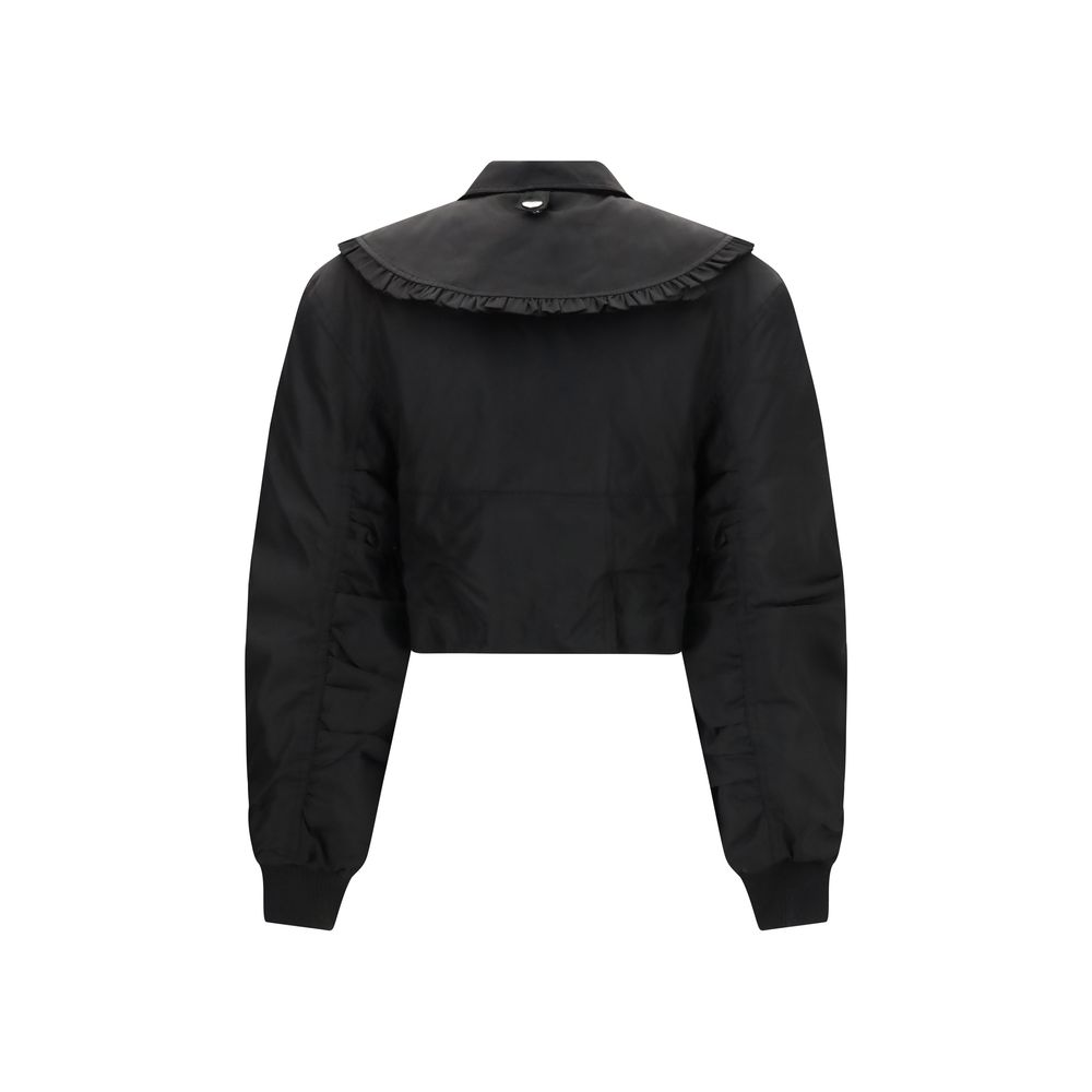 Ganni Duchesse-Bomberjacke