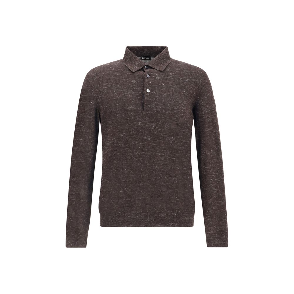 ZEGNA Langärmeliges Seidentop