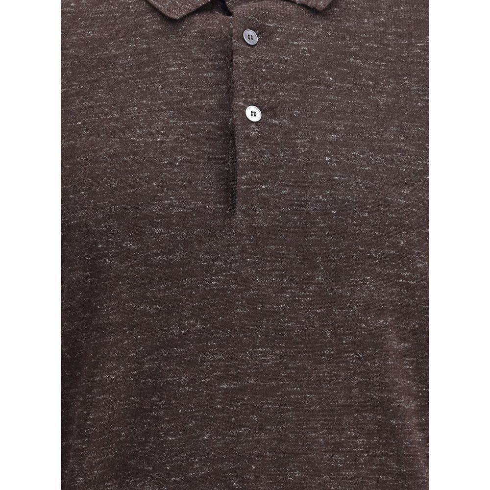 ZEGNA Langärmeliges Seidentop