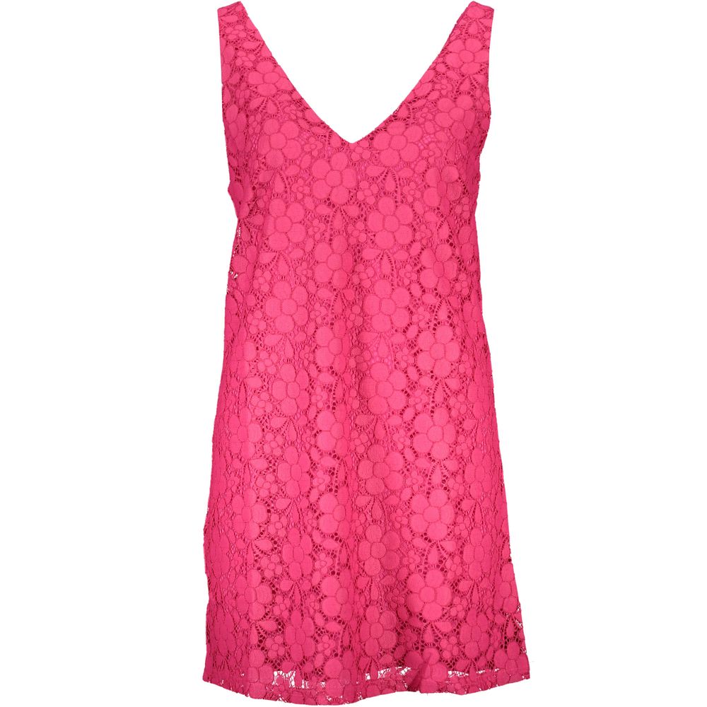 Desigual Rosa Viskose Frauen Kleid