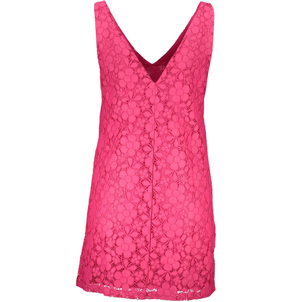 Desigual Rosa Viskose Frauen Kleid