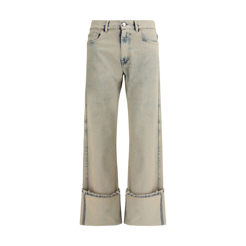 Coperni Boyfriend Jeans mit Bündchen