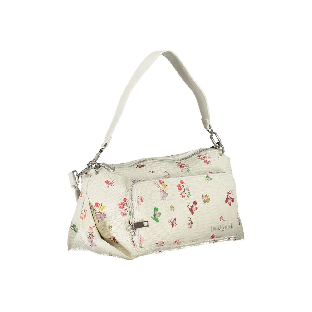 Desigual Handtasche aus weißem Polyethylen