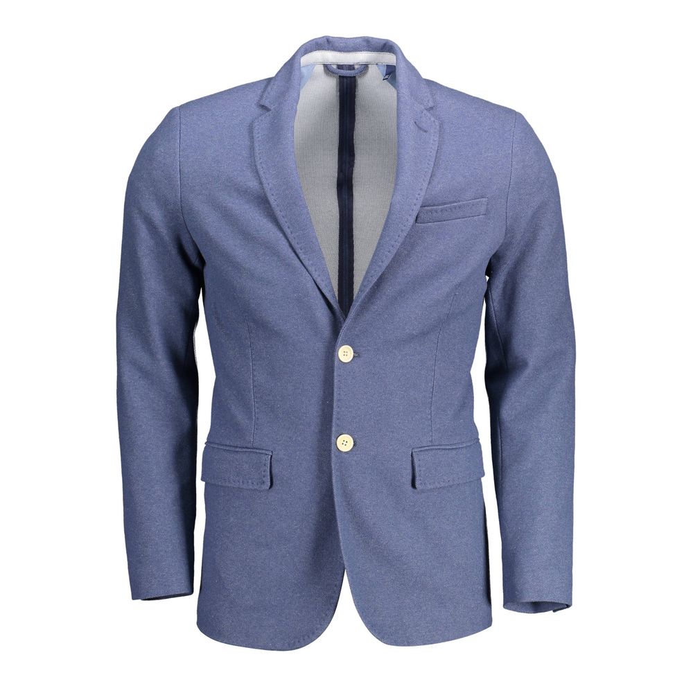 Gant Blaue Baumwolle Männer Jacke