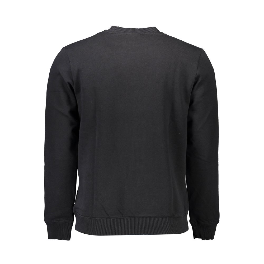 Napapijri Schwarzer Baumwollpullover für Männer