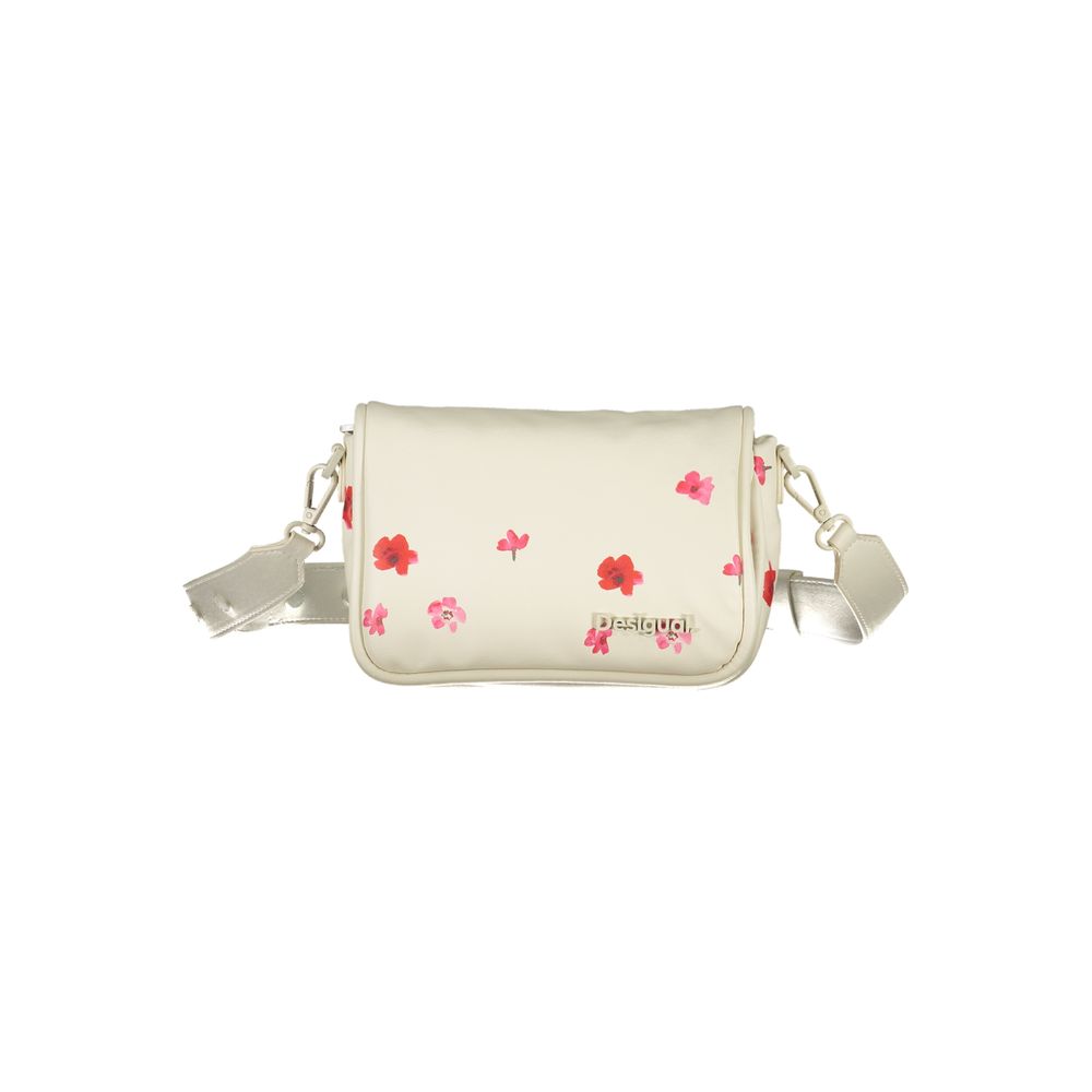 Desigual Handtasche aus weißem Polyethylen