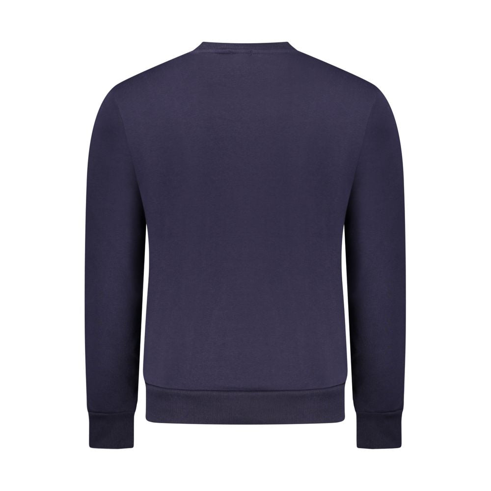 Rifle Blauer Baumwollpullover für Männer