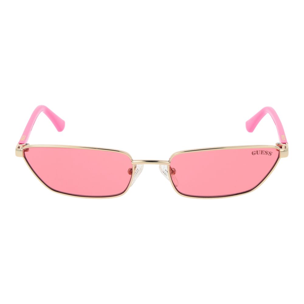 Guess Goldene Metall-Sonnenbrille