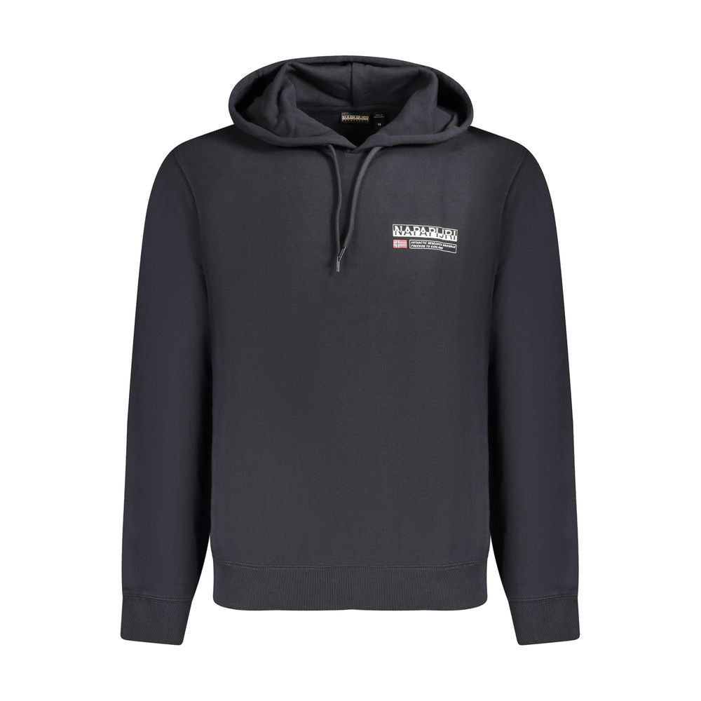 Napapijri Schwarzer Baumwollpullover für Männer
