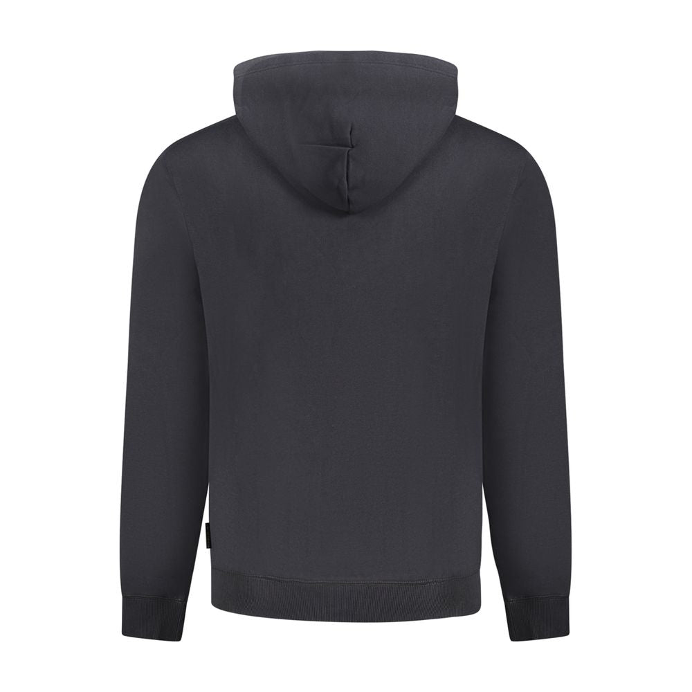 Napapijri Schwarzer Baumwollpullover für Männer