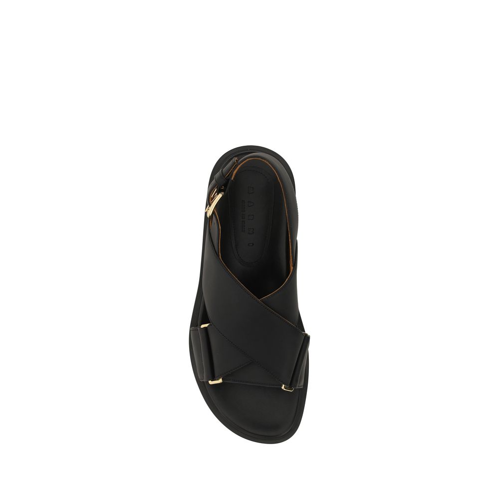 Marni Fussbett-Sandalen