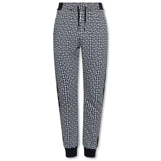Balmain Schwarz Baumwolle Männer Sweatpant