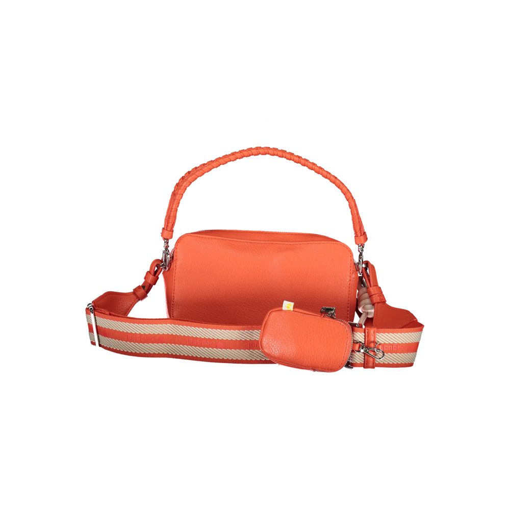 Desigual Rosa Polyethylen-Handtasche