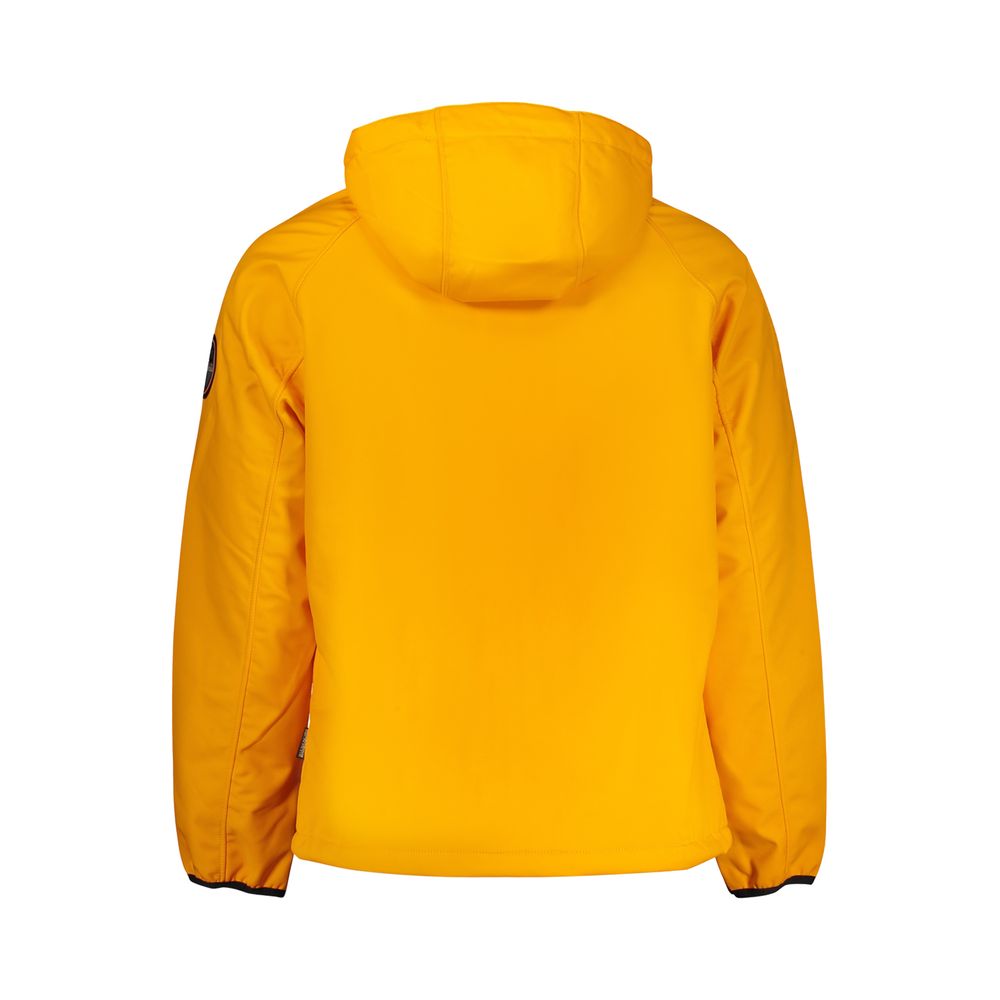 Napapijri Orange Polyester Männer Jacke