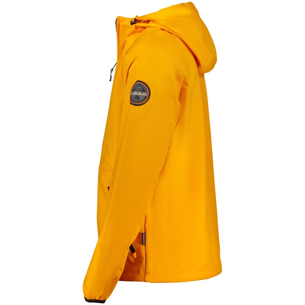 Napapijri Orange Polyester Männer Jacke