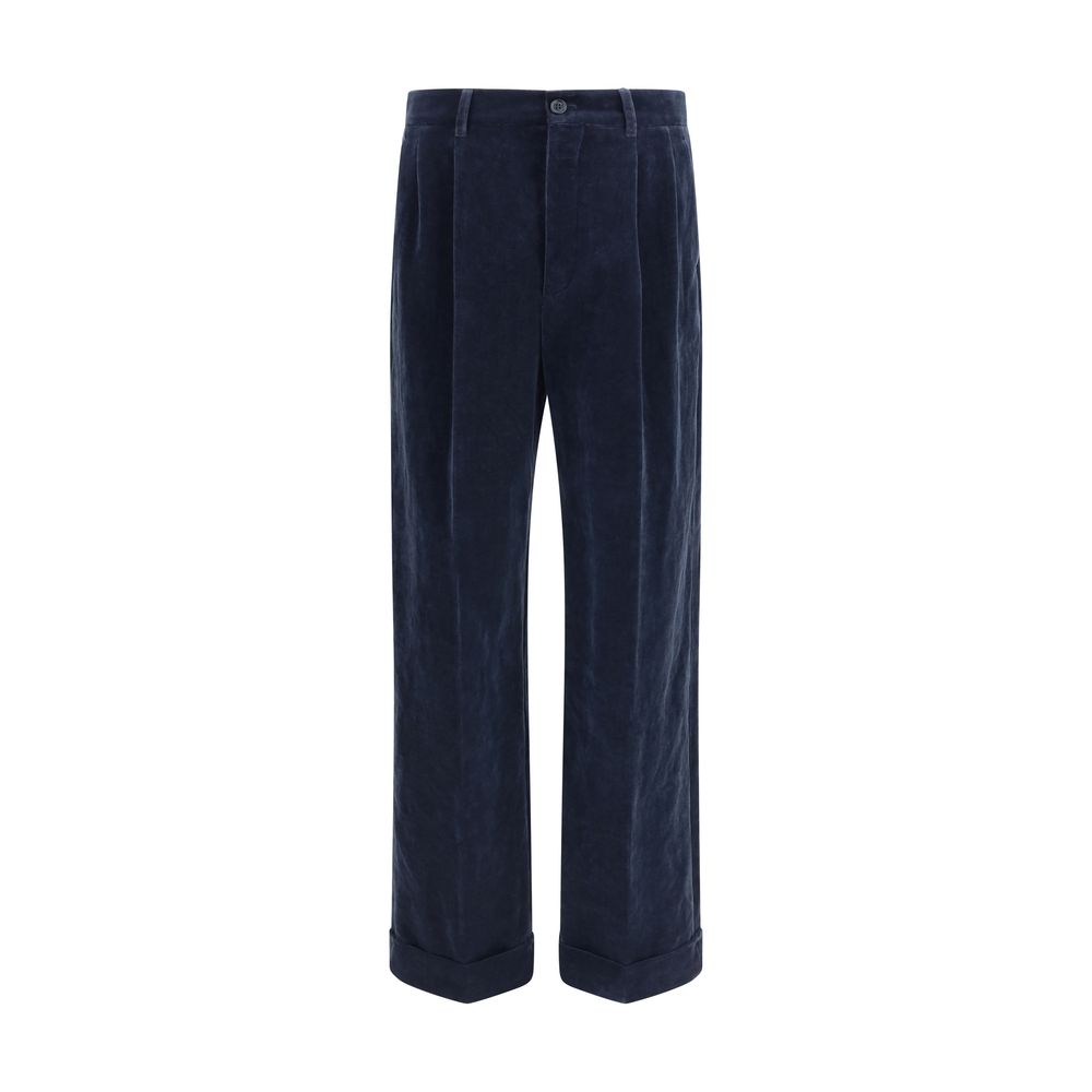 Valentino Samt-Hosen
