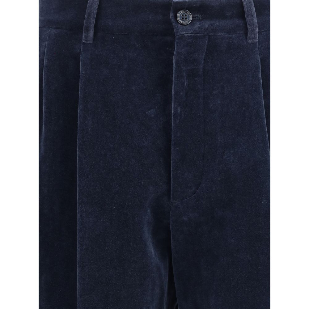 Valentino Samt-Hosen