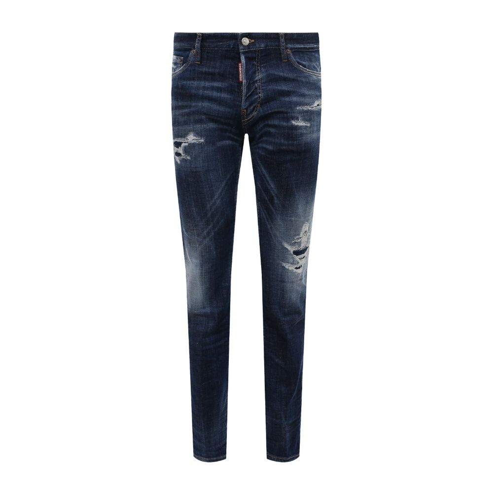 Dsquared² Blaue Baumwolljeans &