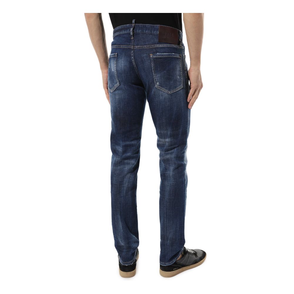 Dsquared² Blaue Baumwolljeans &