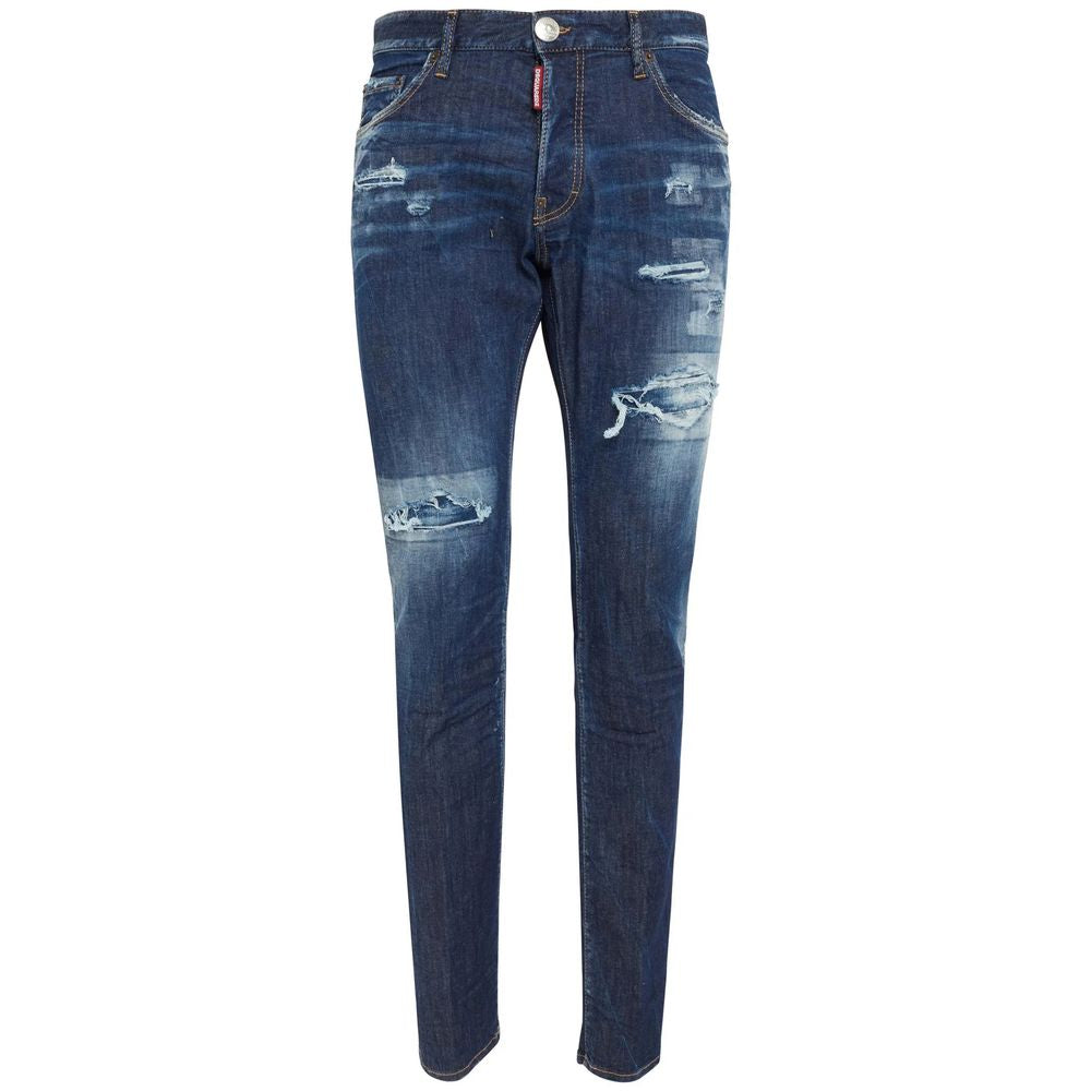 Dsquared² Blaue Baumwolljeans &