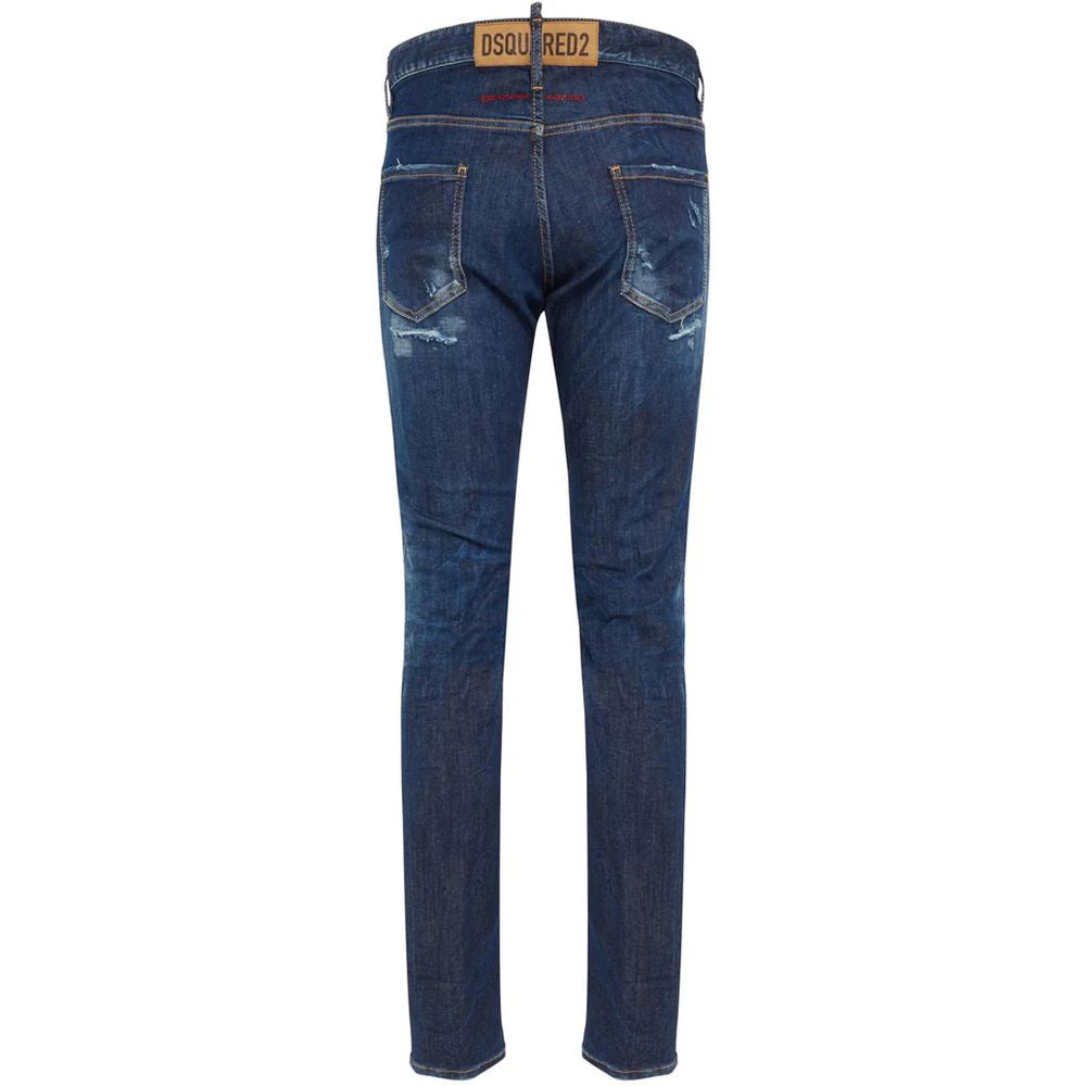 Dsquared² Blaue Baumwolljeans &