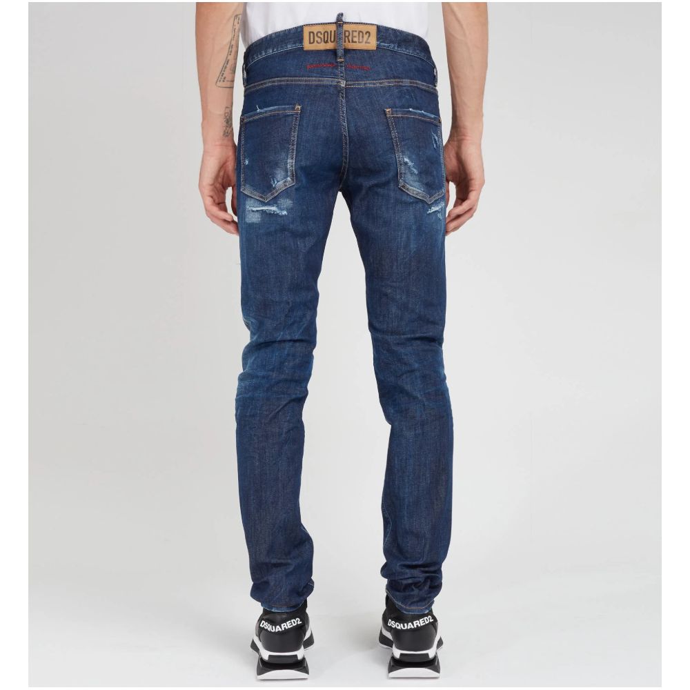 Dsquared² Blaue Baumwolljeans &