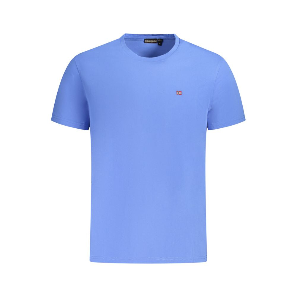 Napapijri Blau Baumwolle Männer T-Shirt
