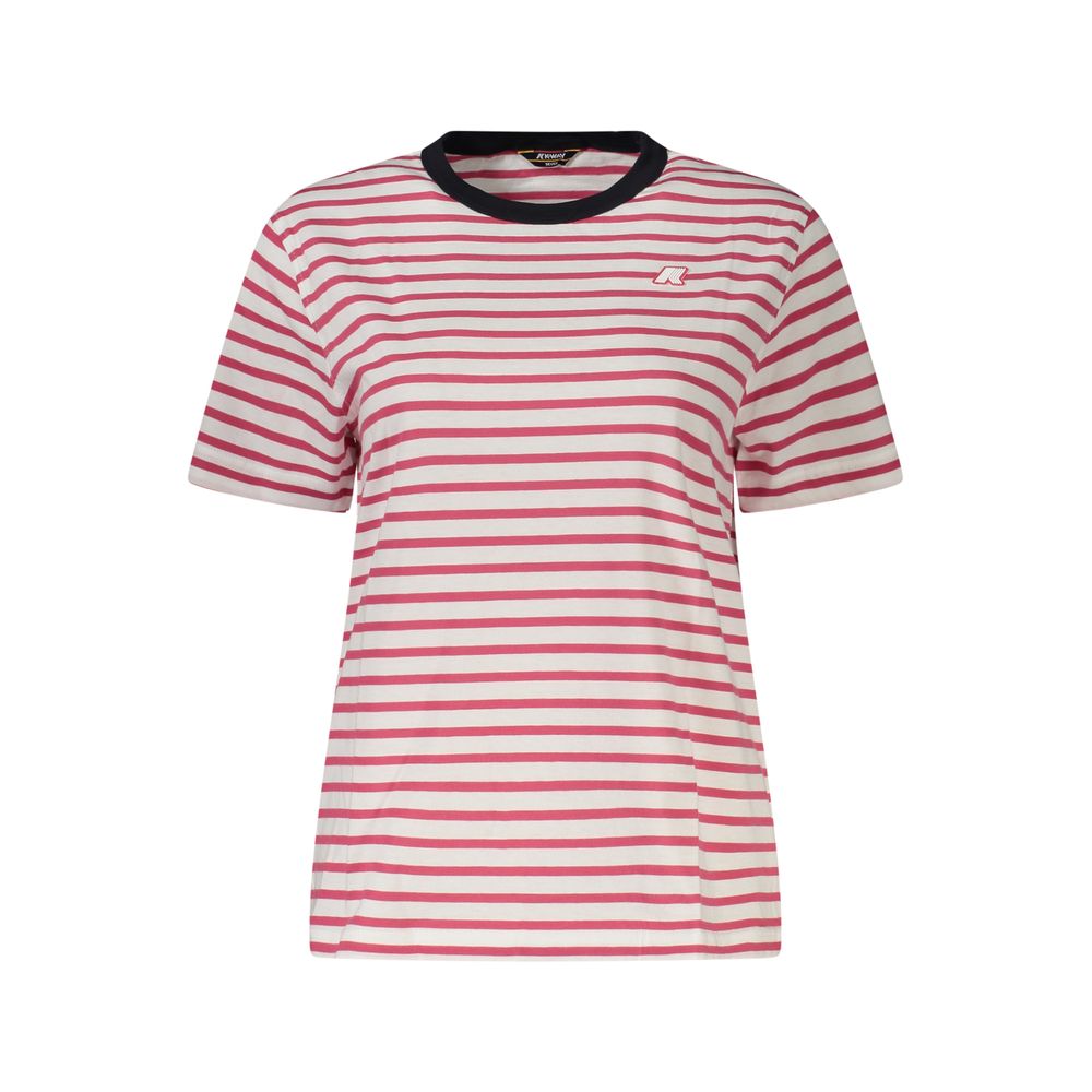 K-WAY Rosa Baumwolle Frauen T-Shirt